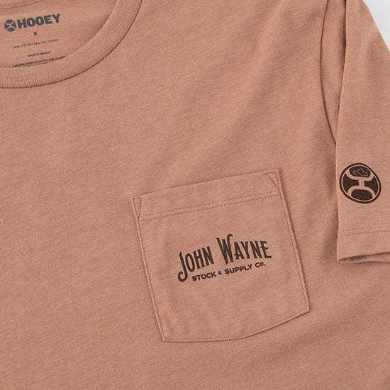 Hooey John Wayne Light Brown T-Shirt
