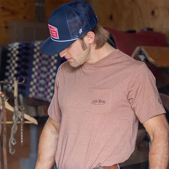 Hooey John Wayne Light Brown T-Shirt