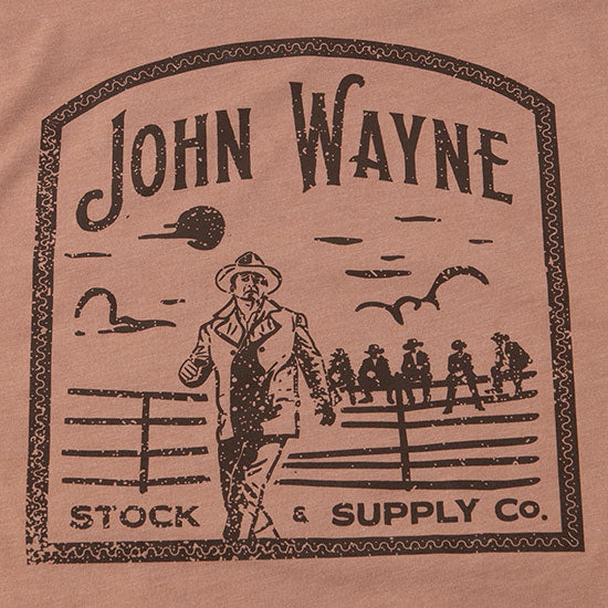 Hooey John Wayne Light Brown T-Shirt