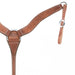 Chocolate Roughout 2 Inch Contoured Breast Collar