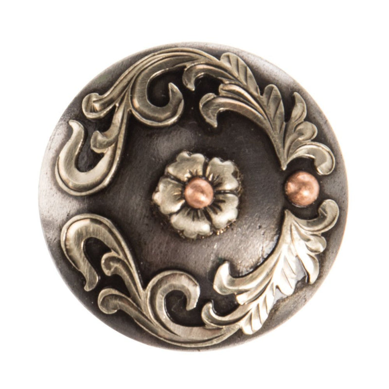 1.5in Desert Flower Chicago Screw Concho