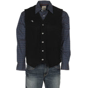 Men's Black Wyoming Wool Vest