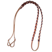 Cowboy Tack Wildfire 5/8in. Adjustable Harness Leather with Latigo Lace Barrel Reins