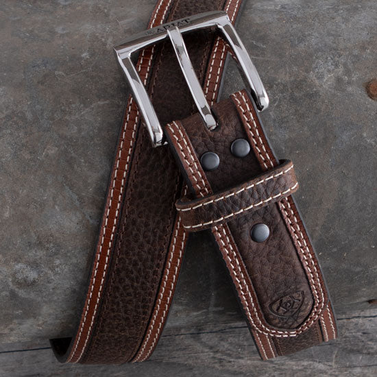 Ariat Brown Oiled Rowdy Belt
