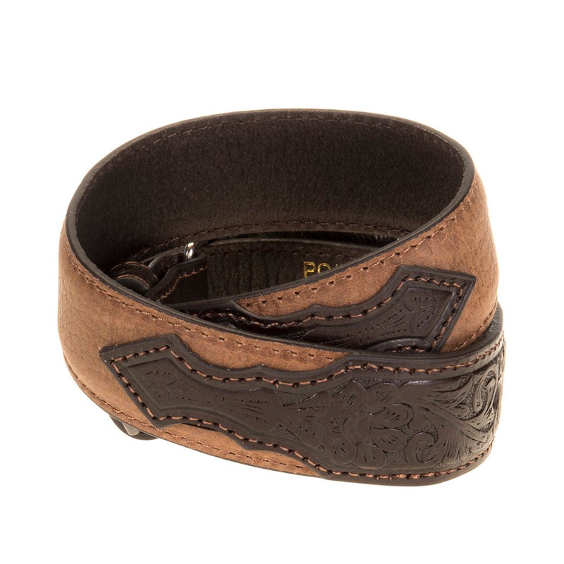 Ariat Boy's Floral Tooled Brown Belt