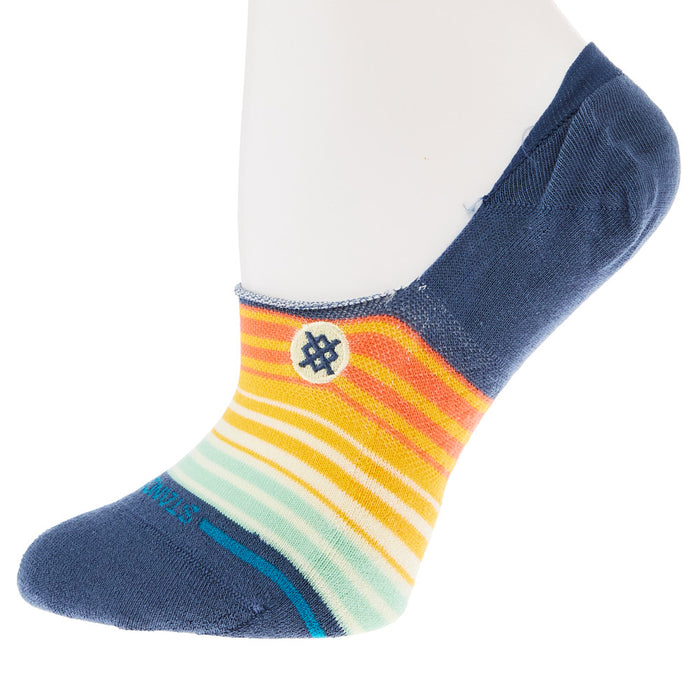 Stance Unisex Curren Sea Blue No Show Socks