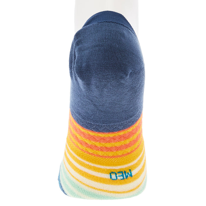 Stance Unisex Curren Sea Blue No Show Socks