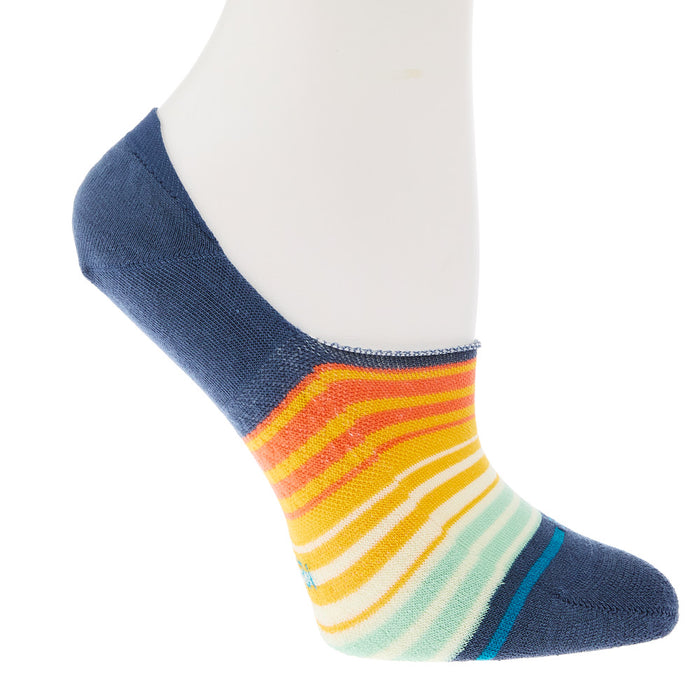 Stance Unisex Curren Sea Blue No Show Socks