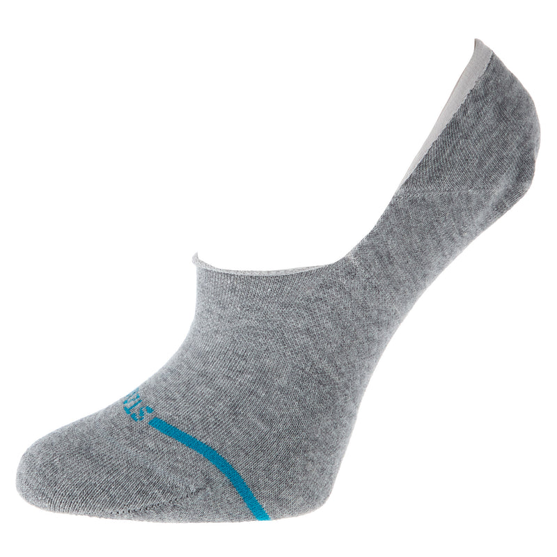 Stance Icon No Show Heather Grey Socks