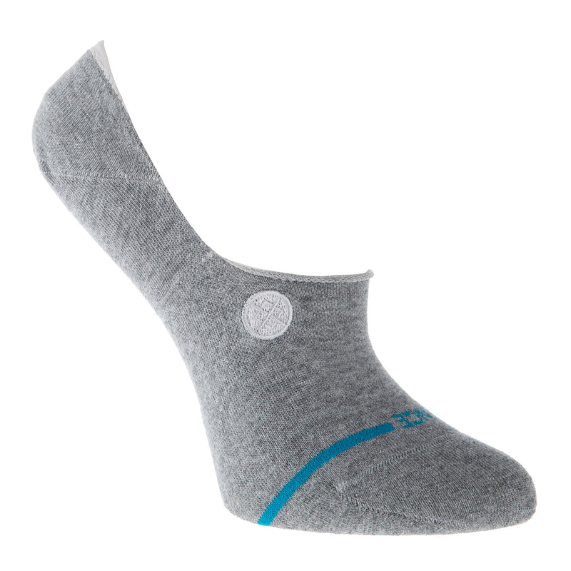 Stance Icon No Show Heather Grey Socks
