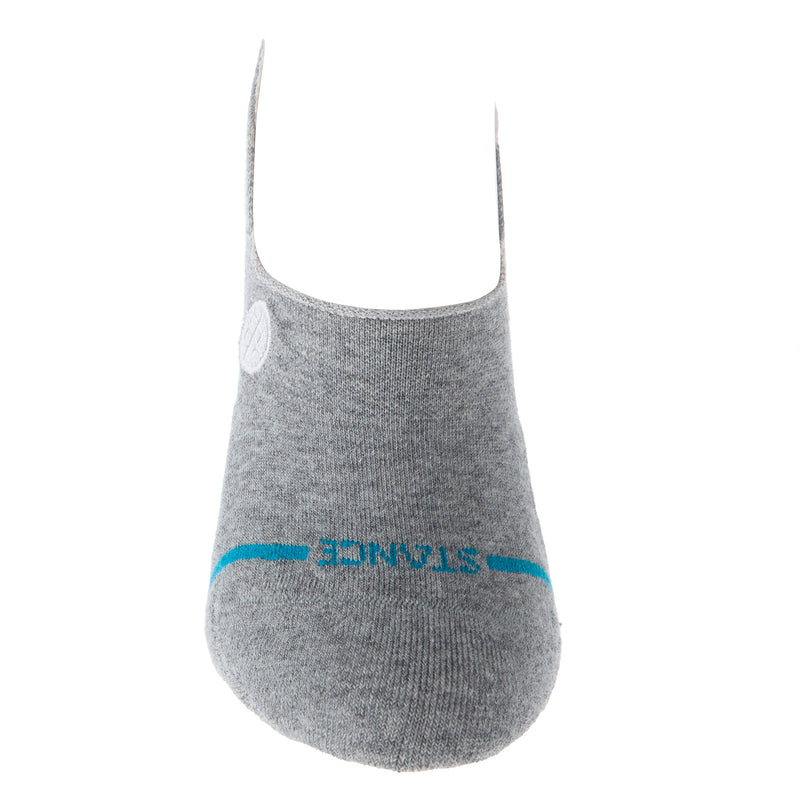 Stance Icon No Show Heather Grey Socks