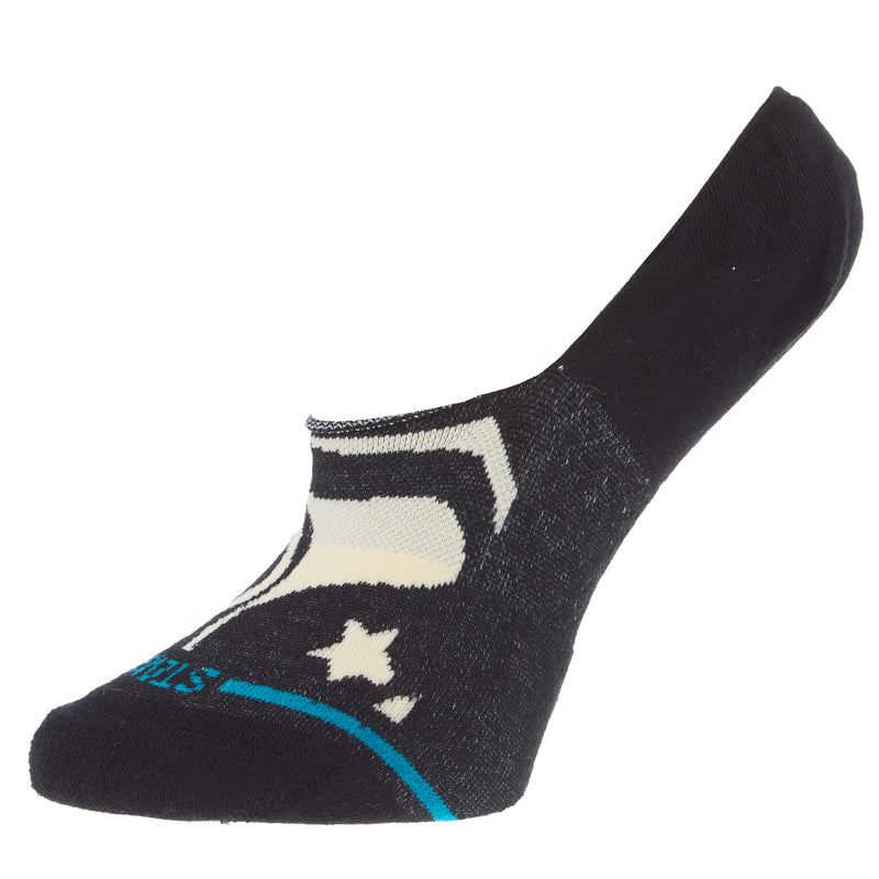 Stance Ladies Black Star Swirl No Show Socks