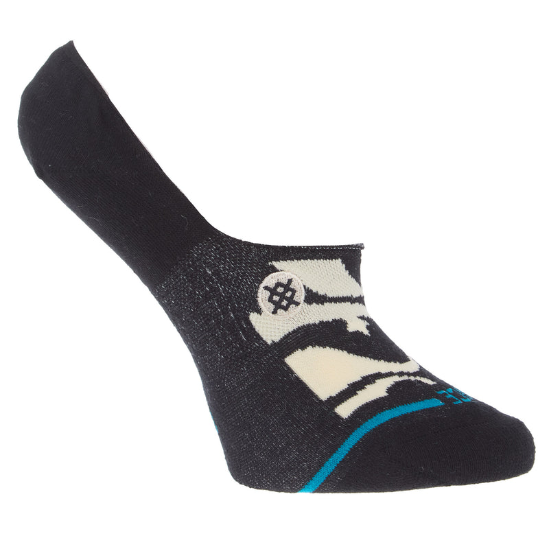 Stance Ladies Black Star Swirl No Show Socks