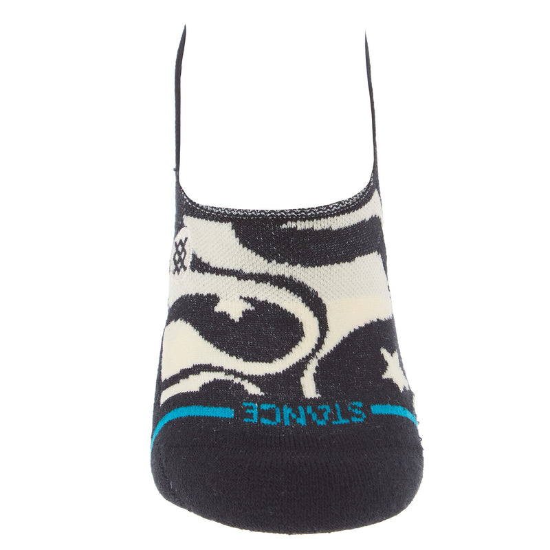 Stance Ladies Black Star Swirl No Show Socks