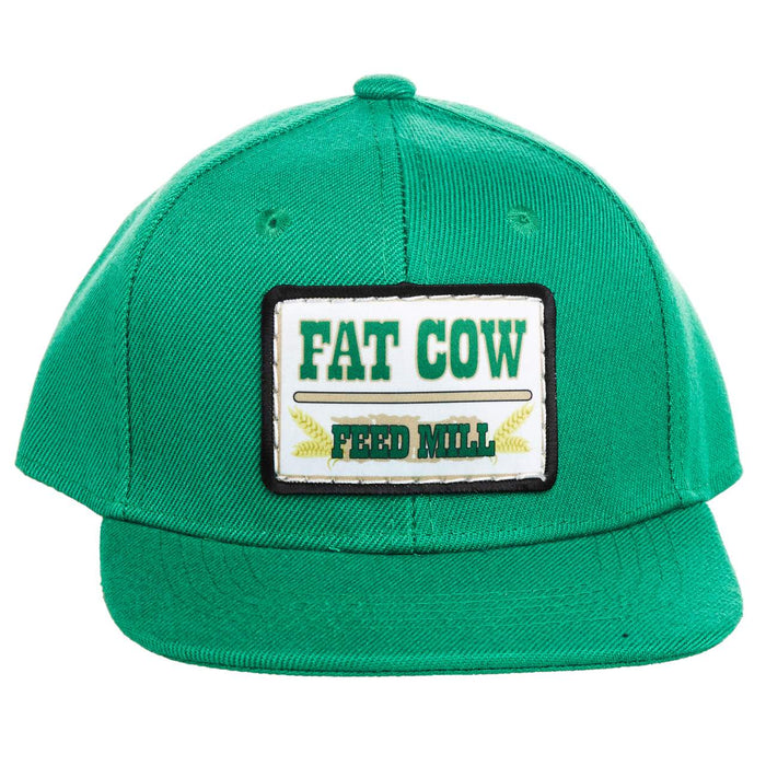 The Whole Herd Infant Fat Cow Feed Mill Printed Patch Cap
