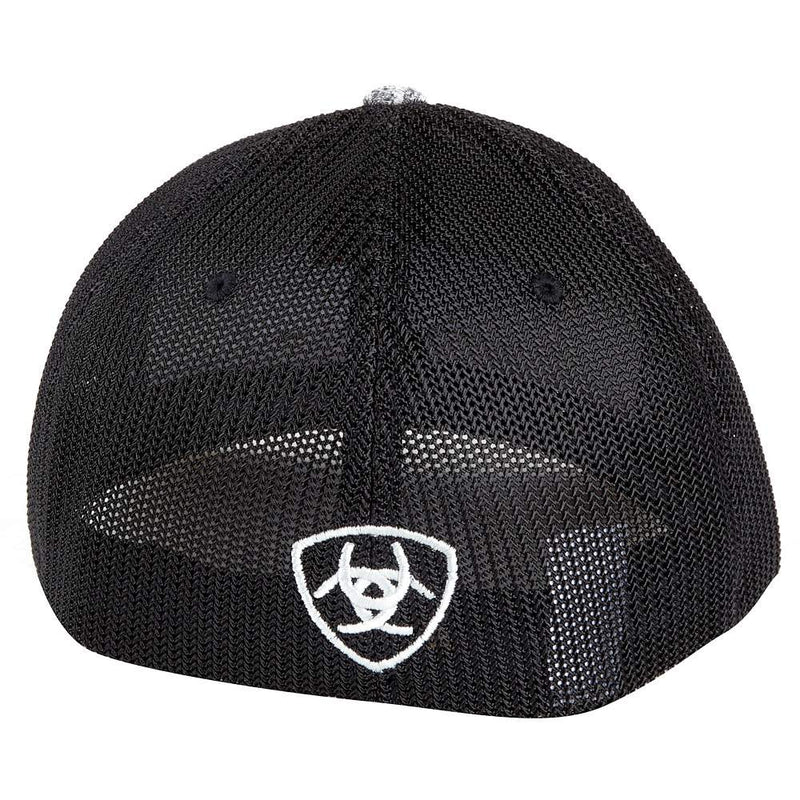 Ariat Men's Leather Patch Logo Cap