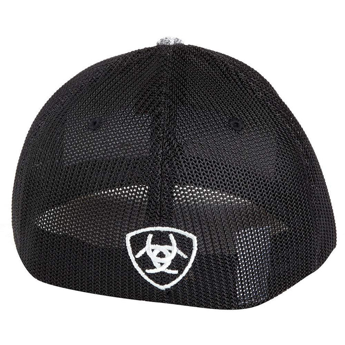 Ariat Men's Leather Patch Logo Cap