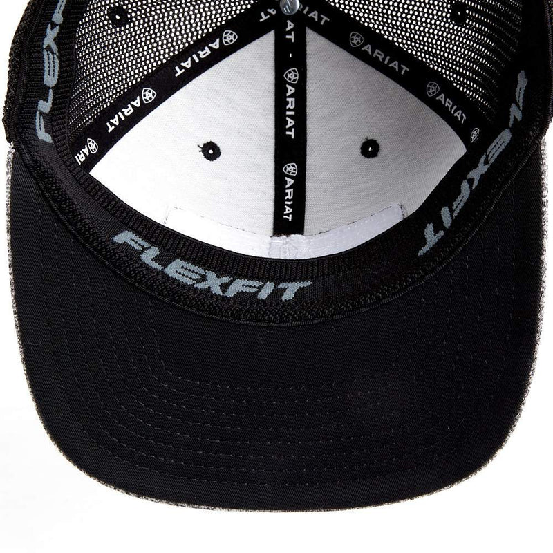 Ariat Men's Leather Patch Logo Cap