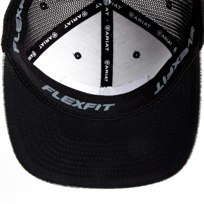 Ariat Men's Leather Patch Logo Cap