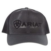 Ariat Logo Charcoal Black Cap
