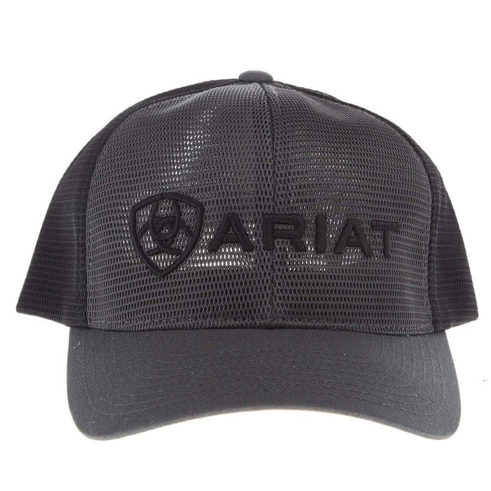 Ariat Logo Charcoal Black Cap