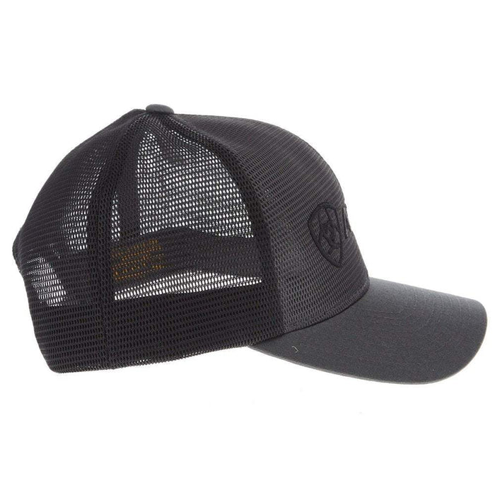Ariat Logo Charcoal Black Cap