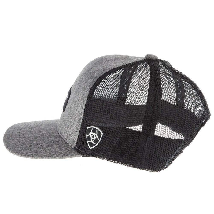 Ariat Men's Grey Snapback Logo Cap