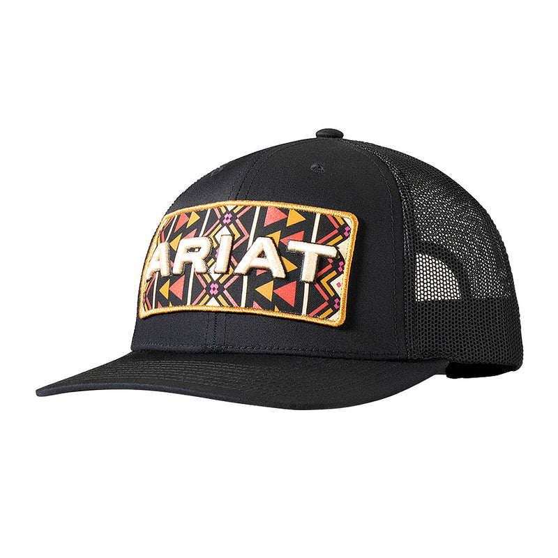 Southwest Print Patch Black Cap