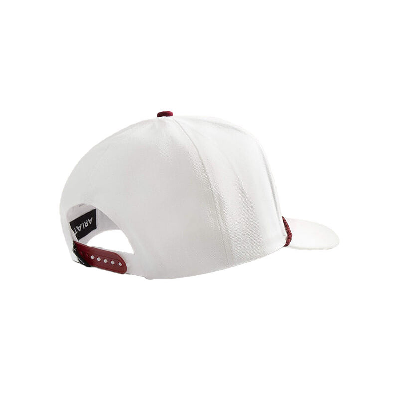 White & Maroon Game Day Cap