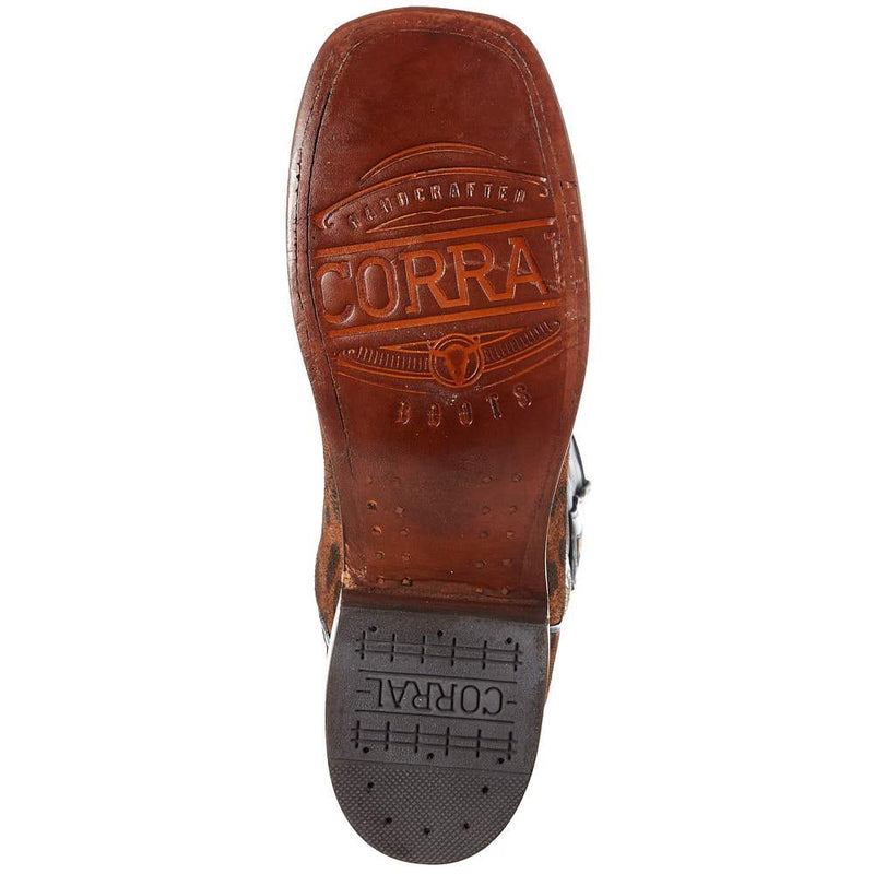 Corral Women`s Camel/Black Embroidered Boot