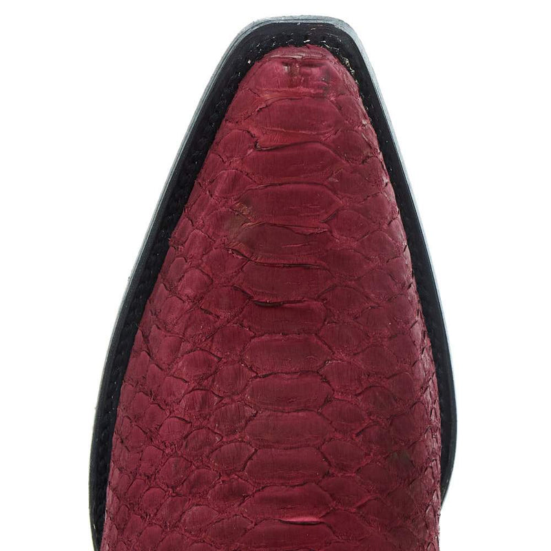 Corral Women`s Red Python 15in. Top Boot