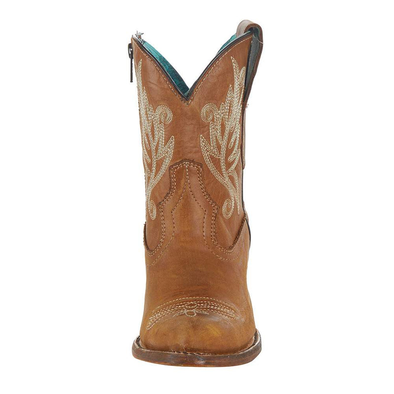 Corral Women`s Golden Embroidered 8in. Boot
