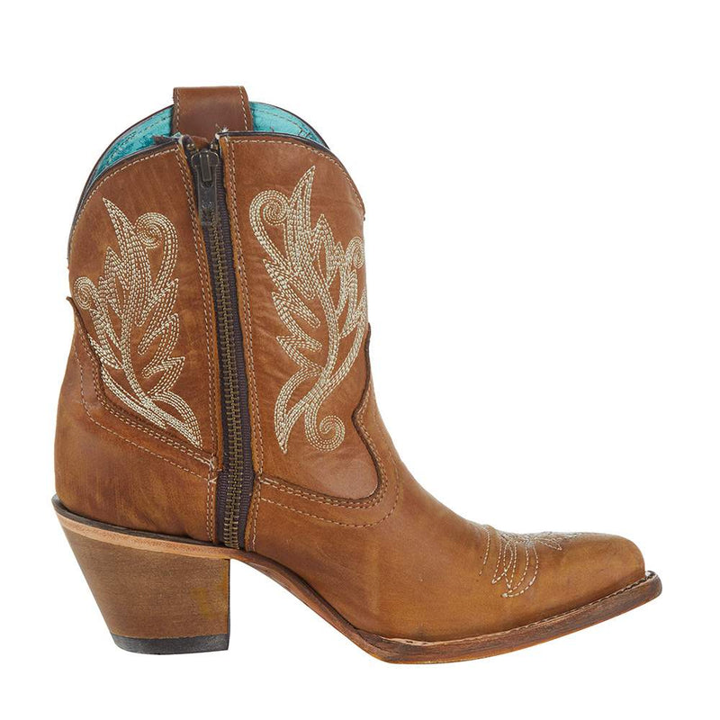 Corral Women`s Golden Embroidered 8in. Boot