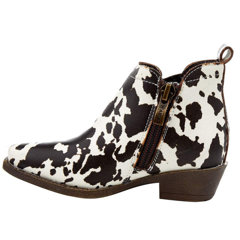 M+F Kids Ariat Cowhide Dixon Fiona Bootie A441002262