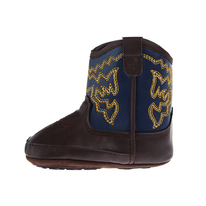 M&F Ariat Infants Brown Deadwood Lil Stomper