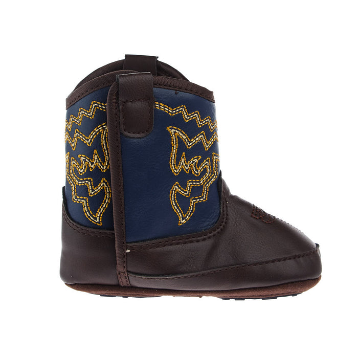 M&F Ariat Infants Brown Deadwood Lil Stomper