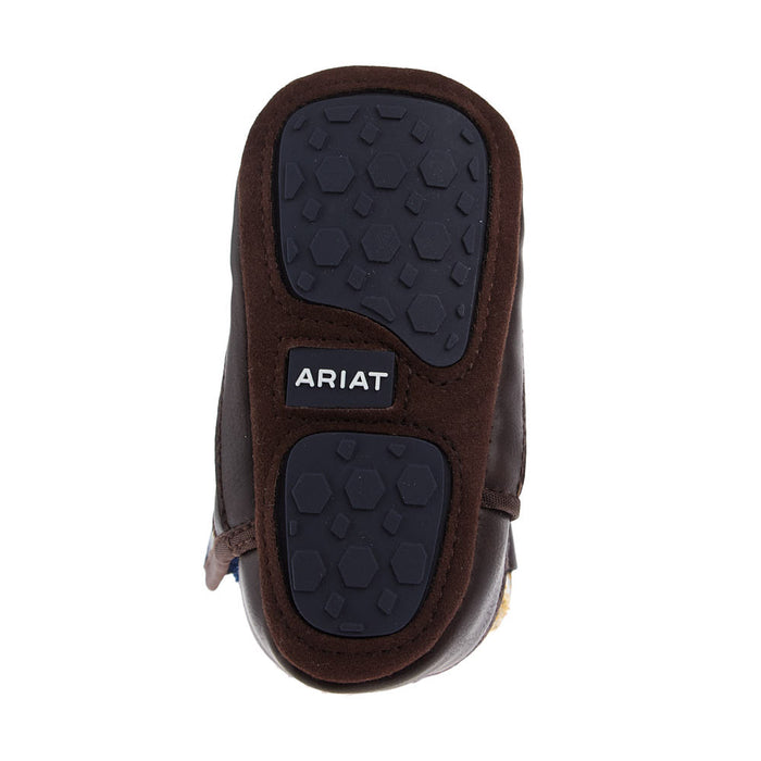 M&F Ariat Infants Brown Deadwood Lil Stomper