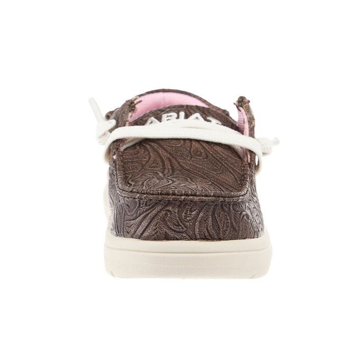 Toddler's Lil Stomper Hilo Brown Floral Shoes