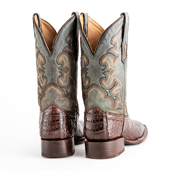 Corral Chocolate Caiman Belly Boots