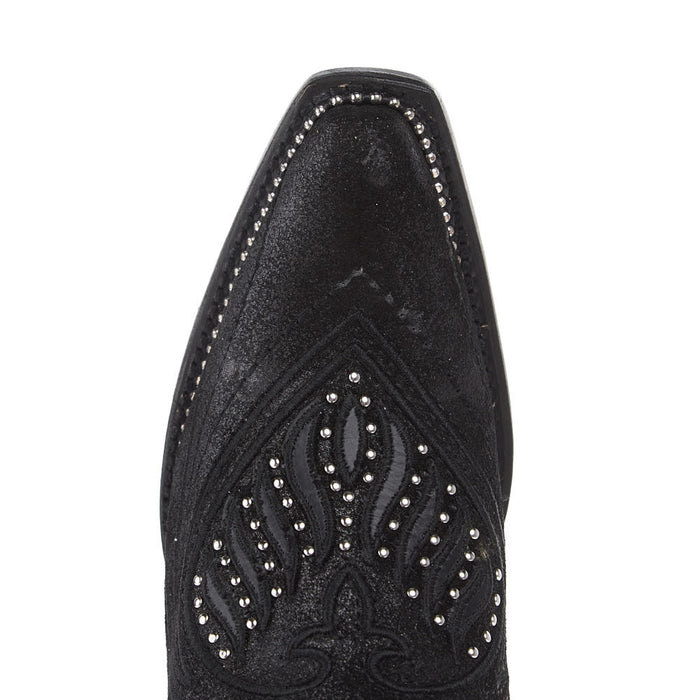 Corral Women's Black Overlay Vamp 13