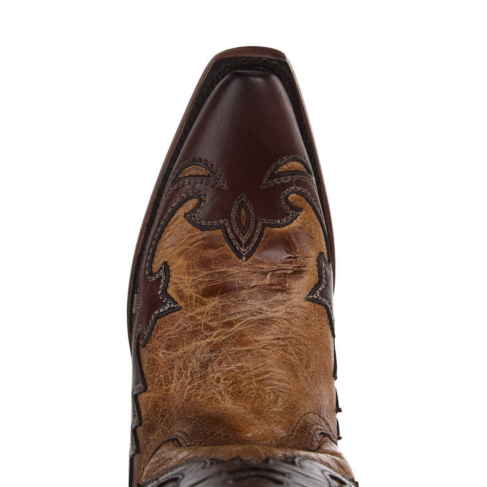 Corral Women's Sand Eagle Overlay Vamp 13in Sand Top Boot