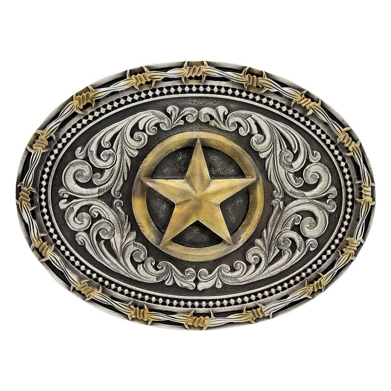 Montana Silversmiths Lone Star Attitude Buckle