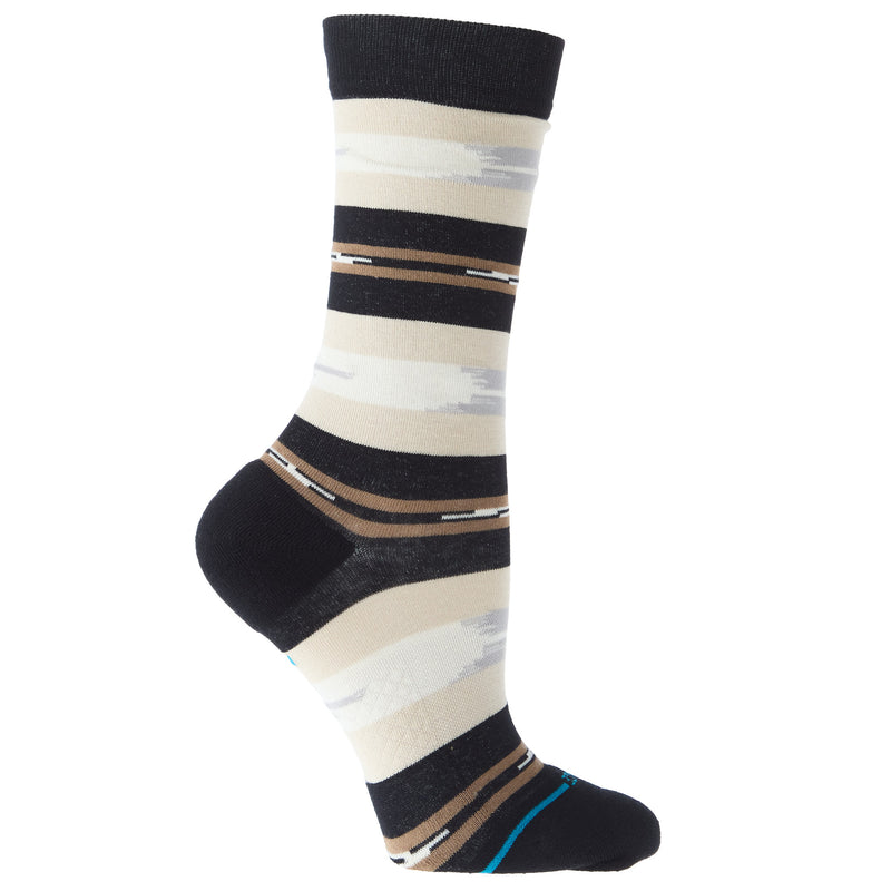 Stance Unisex Trail Bound Black Crew Socks