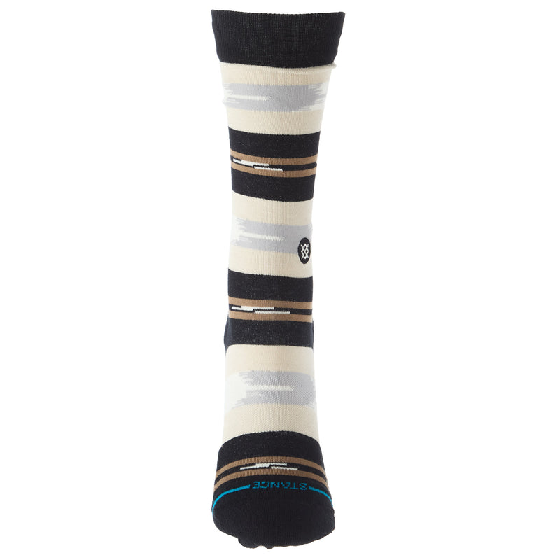 Stance Unisex Trail Bound Black Crew Socks