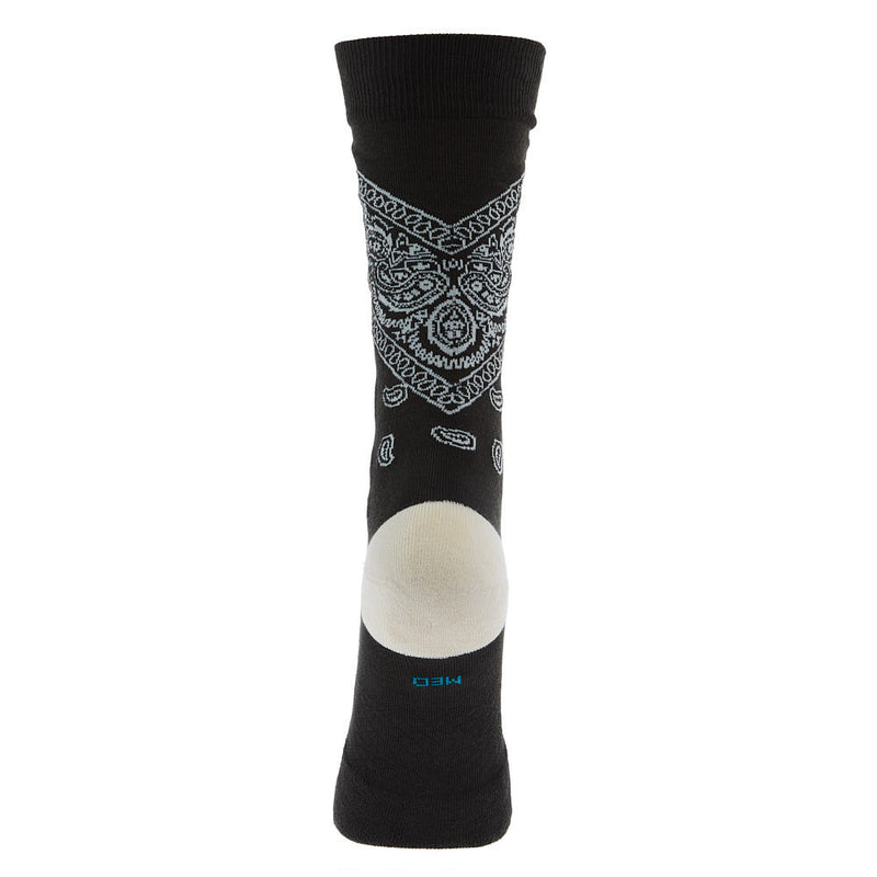 Stance Unisex Barrio Black and White Crew
