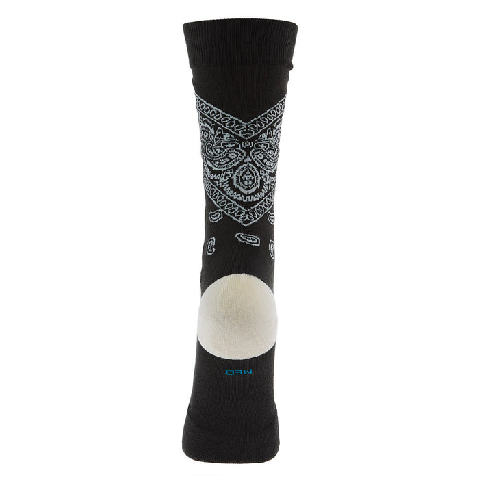 Stance Unisex Barrio Black and White Crew