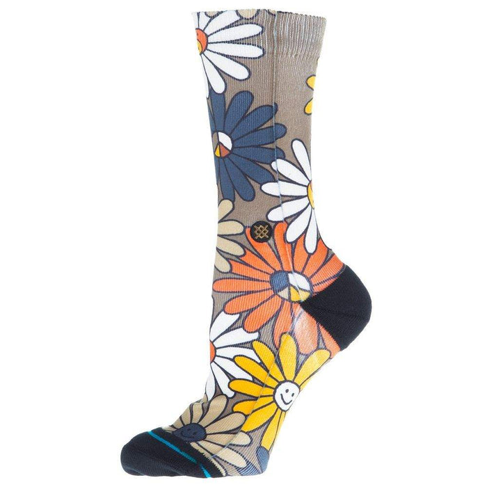Stance Unisex Trippy Fields Casual Mid Cushion Crew Sock