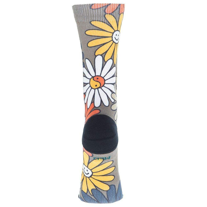 Stance Unisex Trippy Fields Casual Mid Cushion Crew Sock