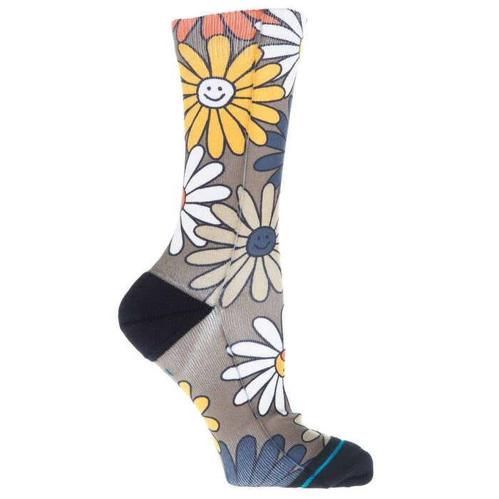 Stance Unisex Trippy Fields Casual Mid Cushion Crew Sock