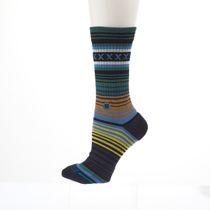 Stance Unisex Curren ST Crew Deep Teal Socks
